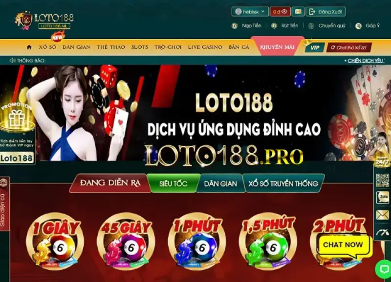 Các sản phẩm cá cược nổi bật tại Loto188